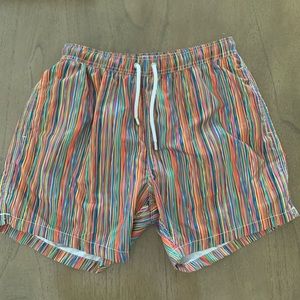 🆕 BERTIGO Rainbow striped swim trunks 🌈